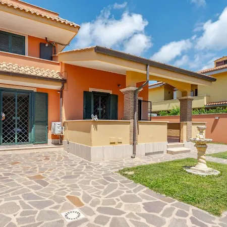 Garden Villa - Free Parking, Wi-Fi E Netflix Fiumicino Buitenkant foto